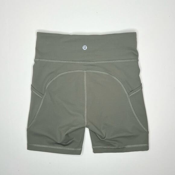 Lululemon | Invigorate Short Olive Gray - Picture 2 of 5
